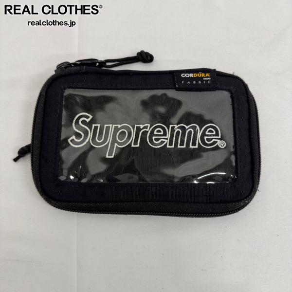 新品未使用　Supreme シュプリーム　ポーチウォレット　コーデュラ　ブラック 楽天市場】Supreme シュプリーム スモール ジップポーチ / ウォレット