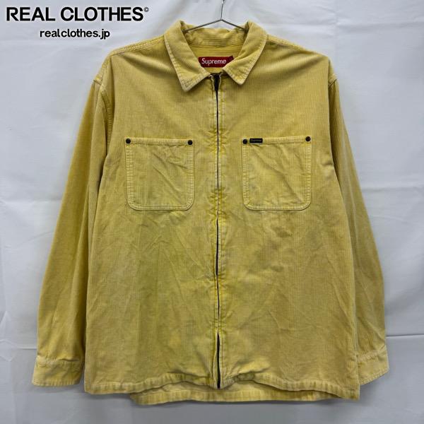 楽天市場】21SS SUPREME Washed Corduroy Shirt 茶 XL シュプリーム