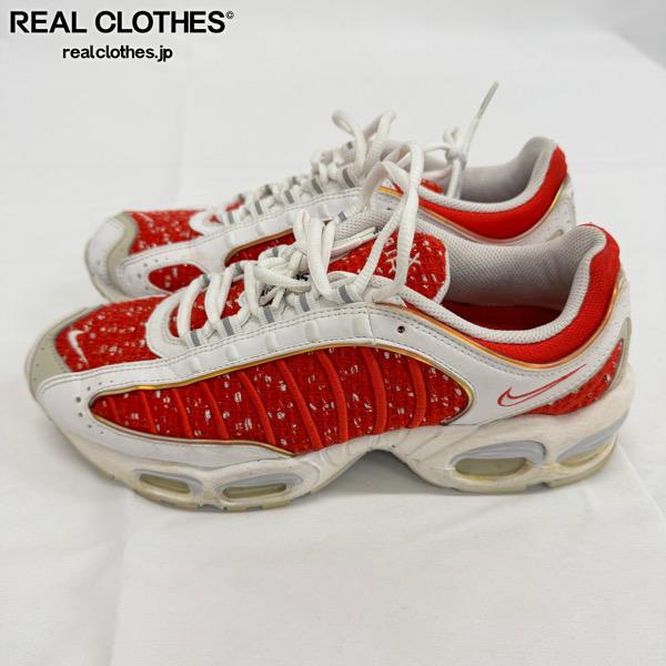 【中古】Supreme×NIKE/シュプリーム×ナイキ  AIR MAX TAILWIND 4/S  エア湖マックス テイルウインド スニーカー AT3854-100/27