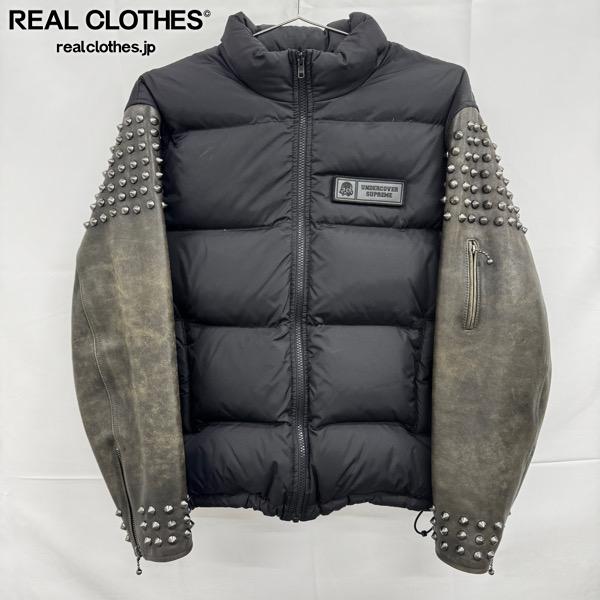 【中古】Supreme×Undercover/シュプリーム×アンダー取りまかなう【23SS】Puffer Jacket/パファー 上衣/黒いこと/S