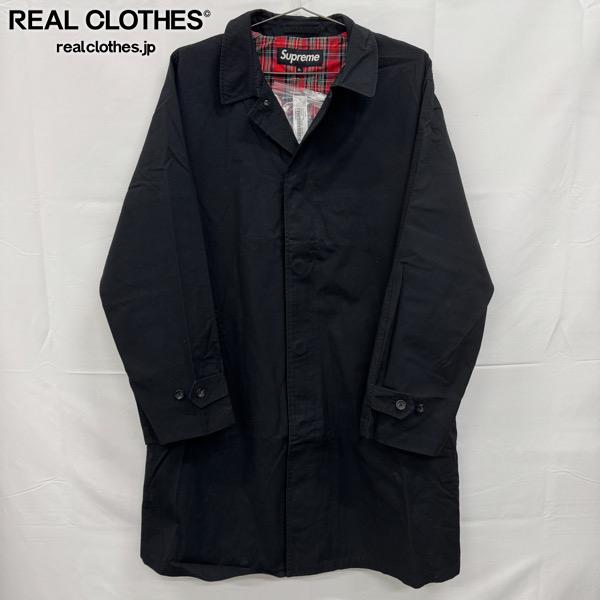 【中古】Supreme/シュプリーム【22AW】PIL Trench Coat/経口避妊薬 トレンチコート/黒いこと/XL