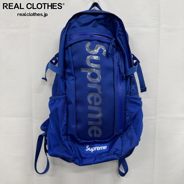 【中古】Supreme/シュプリーム【21SS】BackPack/うしろ側風呂敷き包み/背嚢/ロイヤル