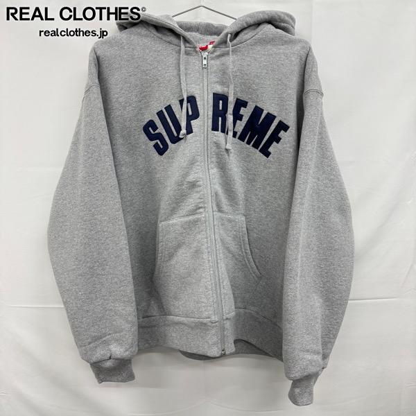 【中古】【未当て嵌める】Supreme/シュプリーム【24AW】Arc Thermal Lined Zip Up Hooded Sweatshirt/アークロゴサーマルラインドジップアップ パーカー/L