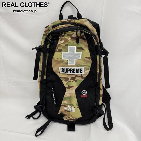 【中古】Supreme×THE NORTH FACE/シュプリーム×北の方人間の顔【22SS】Summit Series Rescue Chugach 16 Backpack/うしろ側風呂敷き包み