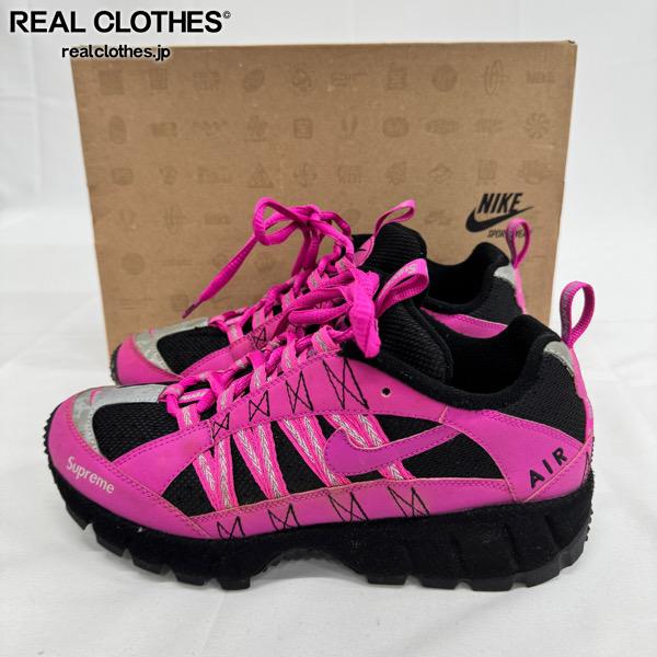 【中古】Supreme×NIKE/シュプリーム×ナイキ【17AW】AIR HUMARA/エアフマラ 924464-600/26