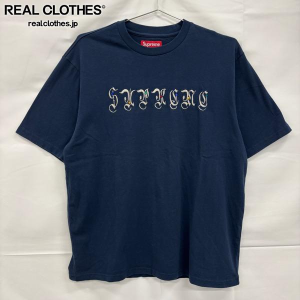 【中古】Supreme/シュプリーム【25AW】AOI Gems S/S Top/AOI ジェムズ 半袖プルオーバー/米国海軍/L