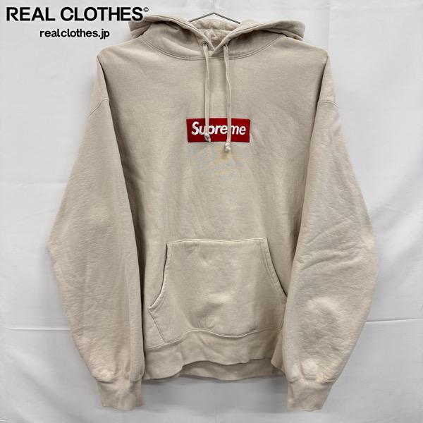 【中古】Supreme/シュプリーム【24AW】Box Logo Hooded Sweatshirt/ボックス席 ロゴタイプ フーデッド 汗水 パーカー/石ころ/L