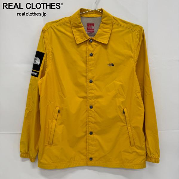 【中古】Supreme&times;THE NORTH FACE/シュプリーム&times;ノースフェイス【15SS】PACKABLE COACHES JACKET/コーチジャケット CXB9/S｜リアルクローズ店 15,407円