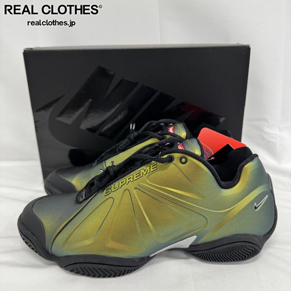 【中古】【未使用】Supreme&times;NIKE/シュプリーム&times;ナイキ Courtposite/エアズーム コートポジット ロー FB8934-700/29.0｜リアルクローズ店