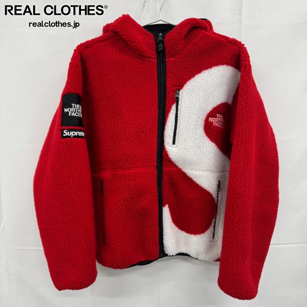 【中古】Supreme&times;NORTH FACE/シュプリーム&times;ノースフェイス【20AW】S Logo Hooded Fleece Jacket/ Sロゴ フリース ジャケット NT62004I/S｜リアルクローズ店