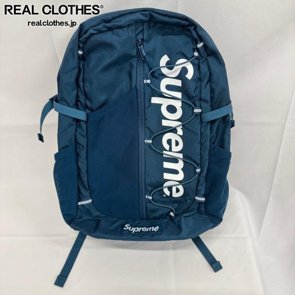 【中古】Supreme/シュプリーム【17SS】Backpack/バックパック/リュックサック/ブルー|リアルクローズ店