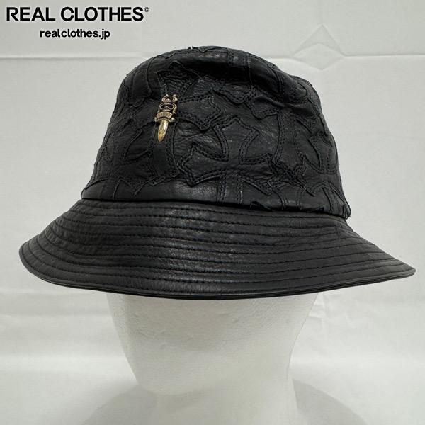楽天市場】クロムハーツ【CHROMEHEARTS】【ラージ】レザーバケット
