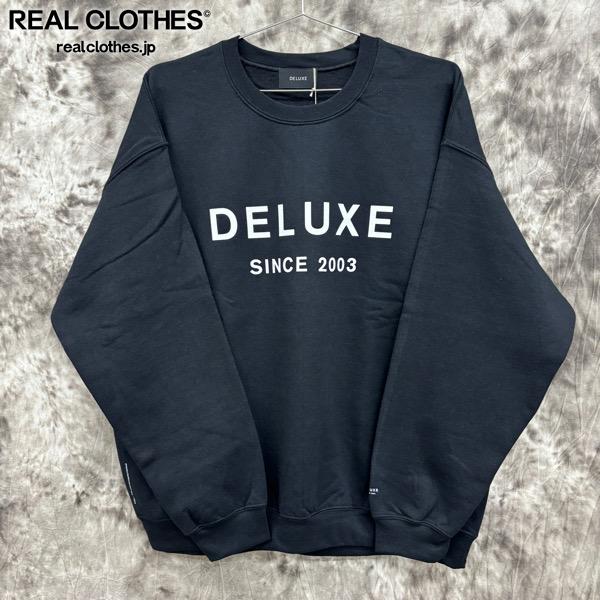 DELUXE (デラックス) DELUXE x THE MET スウェット DELUXE (デラックス)DELUXE x MTA CREW (クルーネックスェット