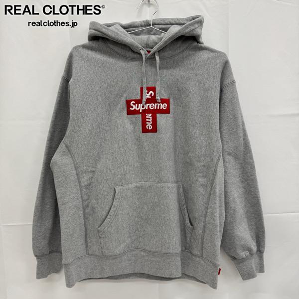 楽天市場】20AW SUPREME Cross Box Logo Hooded Sweatshirt 紫 S