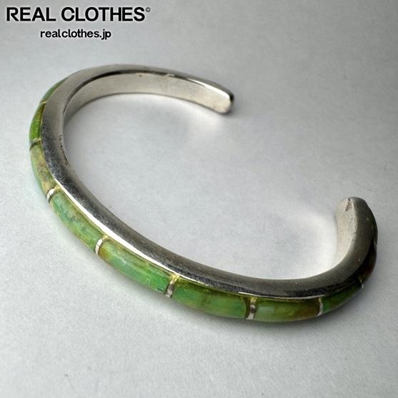 楽天市場】【中古】Navajo ナバホ族 バングル 9連 ターコイズ