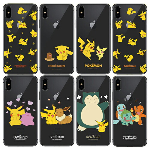 楽天市場 Mn Pokemon Friends Clear Jelly ポケモン Iphone Galaxy ケース カバー スマホケース リアーナ