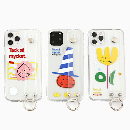 楽天市場 Ro Monagusta Jelly Holder フック Iphone ケース カバー スマホケース リアーナ