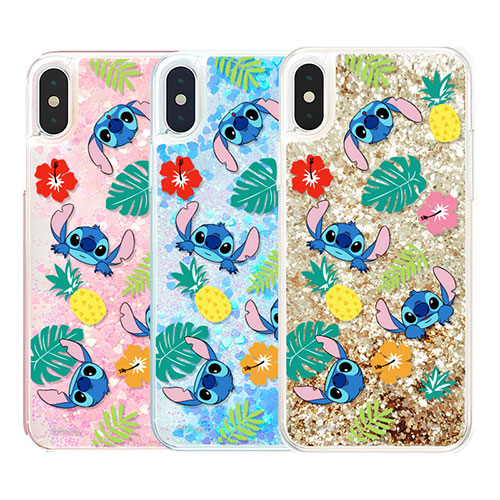 楽天市場 Ft Disney Stitch Pattern Glitter Jelly ディズニー スティッチ Iphone Galaxy ケース カバー スマホケース リアーナ