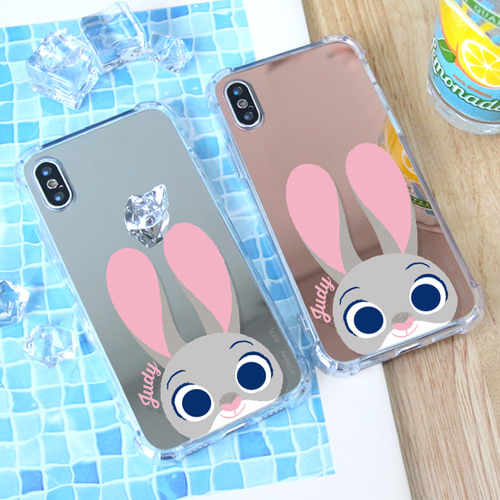 楽天市場 Ft Zootopia Mirror ズートピア Iphone Galaxy ケース カバー スマホケース リアーナ