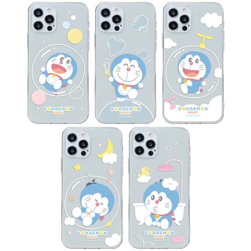 【楽天市場】CQ ドラえもん ベビーバブル iPhone Galaxy 透明ゼリー ケース カバー スマホケース DORAEMON BABY
