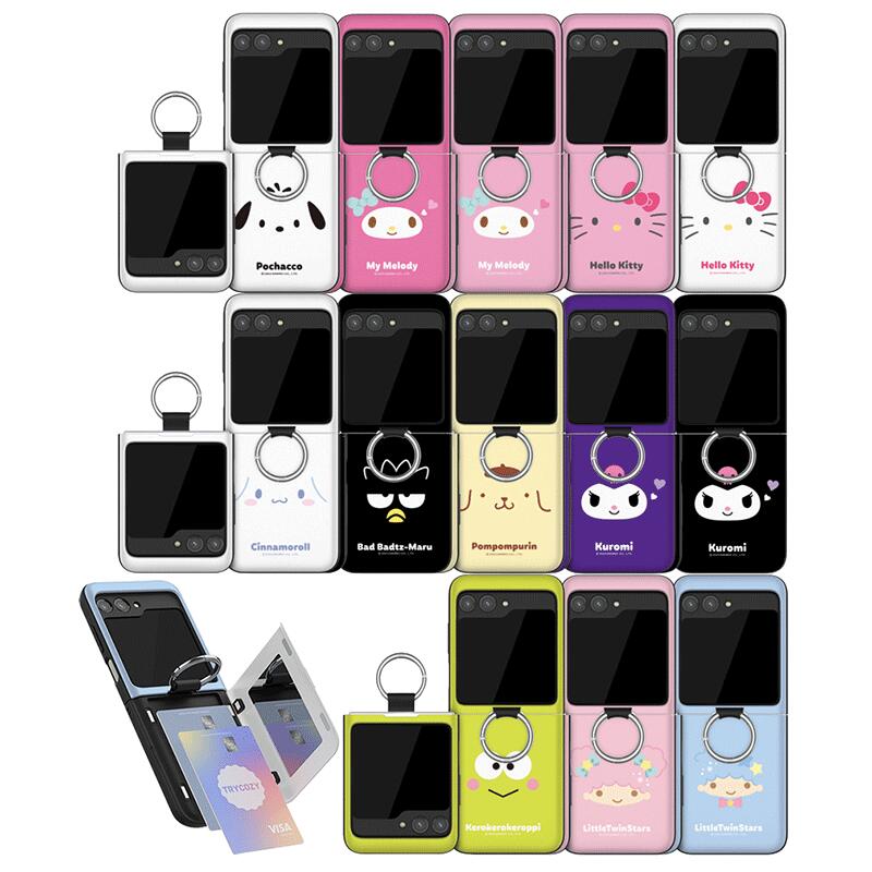 楽天市場】TR サンリオ フェース ギャラクシー Z フリップ 3 4 5 6 7