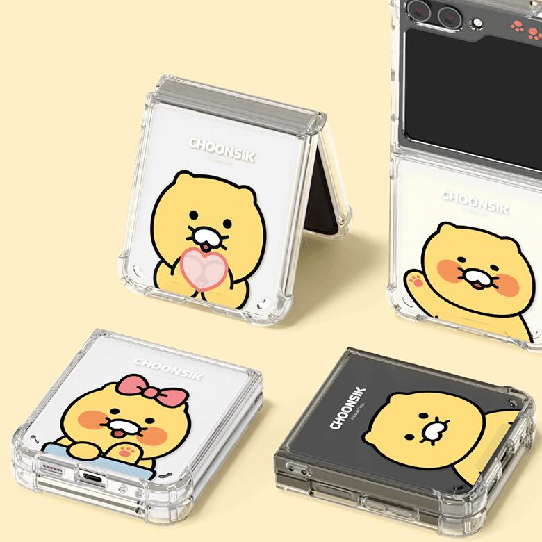 楽天市場】カカオフレンズ チュンシク ギャラクシー Z フリップ 5 6