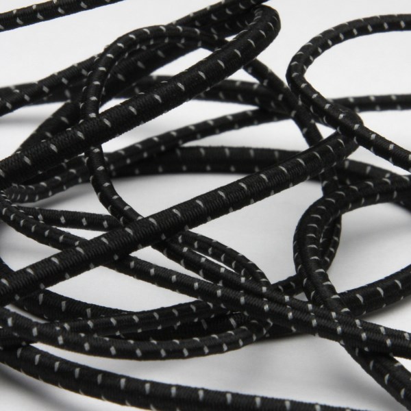 平コード アンティークメタリック 約5mm ブラックシャンパンゴールド 9.14M巻 手芸 服飾 ラッピング FUJIYAMA RIBBON