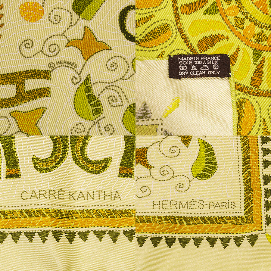 HERMES エルメス カレ90 Carre Kantha カレ カンタ スカーフ