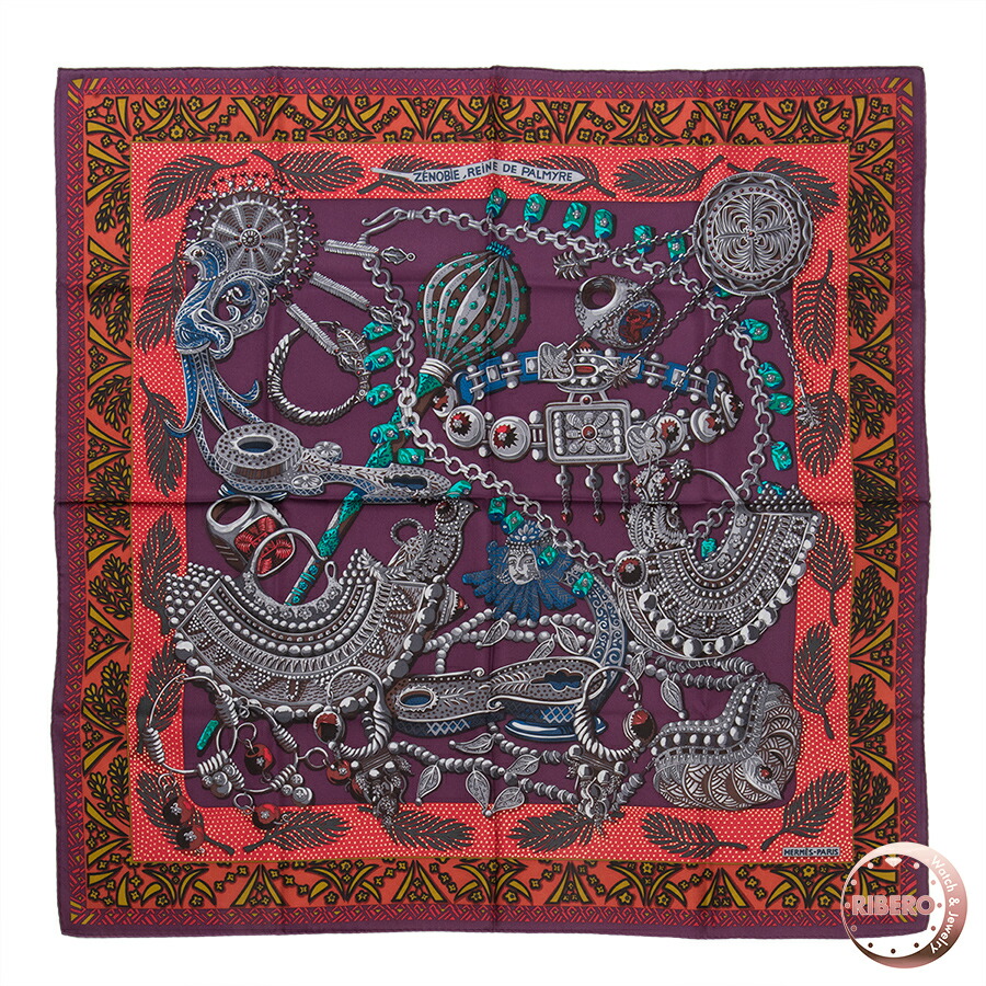 楽天市場】□新品□未使用□ HERMES エルメス カレナノ20 シルク100