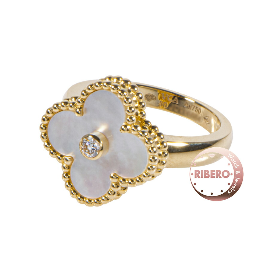 ◆未使用◆VINTAGE◆【Van Cleef & Arpels】ギヨシェ*リング Van Cleef & Arpels ヴァンクリーフ＆アーペル ヴィンテージ