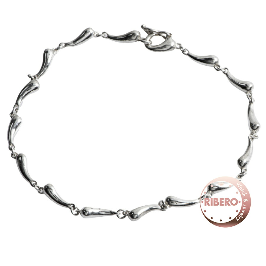 ティファニー トリプル ティアドロップ シルバー925 ブレスレット 即日配送 TIFFANY&Co. ティファニー ブレスレット ティアドロップ 5P
