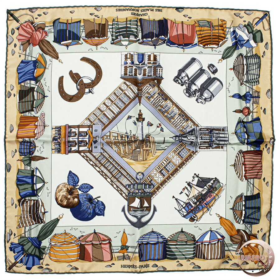 楽天市場】HERMES エルメス ガヴロッシュ CHARMES DES PLAGES