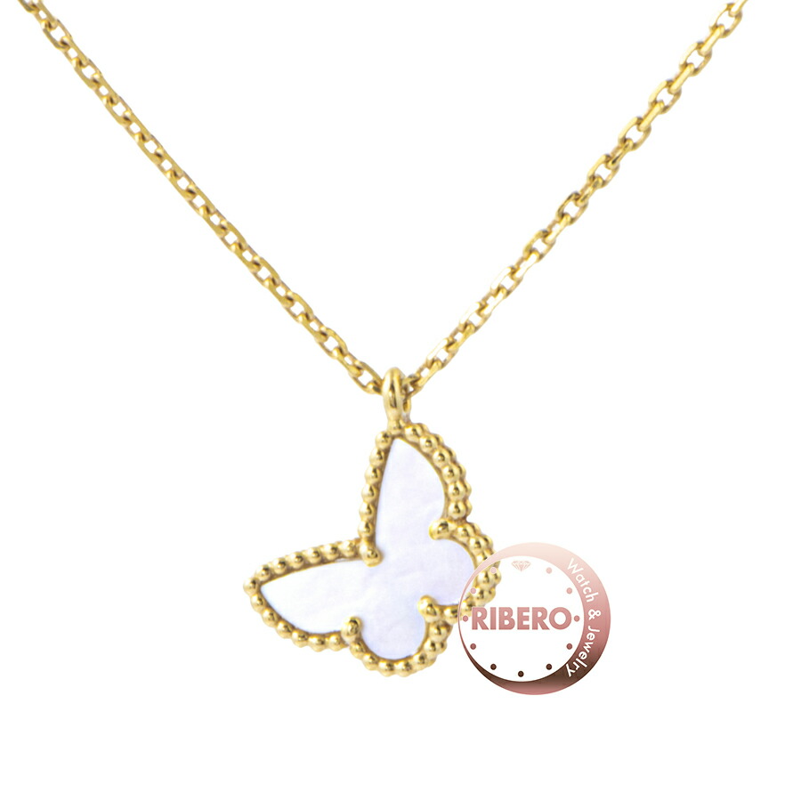 Van Cleef&Arpels スウィートラッキーペンダント 白 Van Cleef&Arpelsスウィートアルハンブラダイヤモンドペンダント