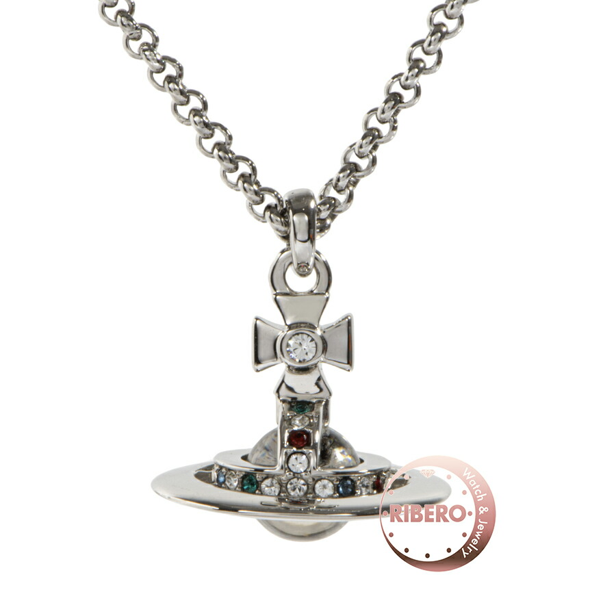 ヴィヴィアン　3連ブラックドロップネックレス　シルバー 楽天市場】新品同様 Vivienne Westwood ヴィヴィアンウエスト