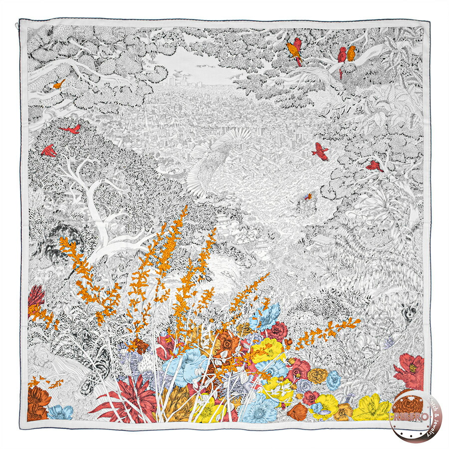 楽天市場】HERMES カレジェアン 140 ”レイユール・デテ” 大判