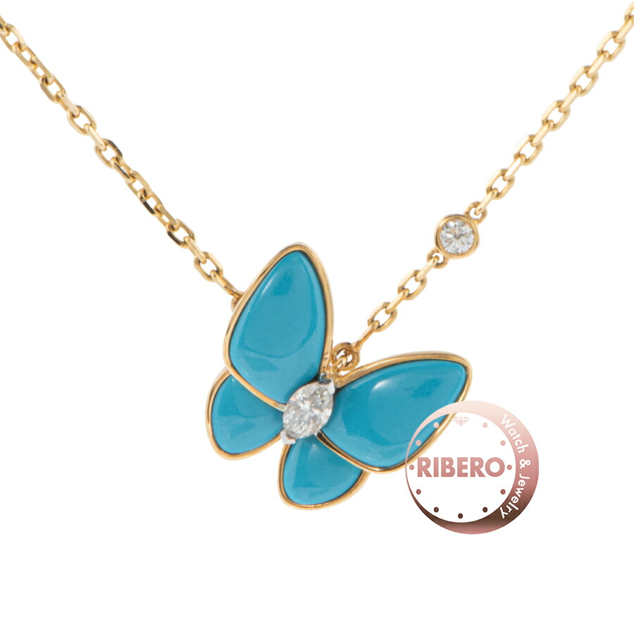 Van Cleef & Arpels スウィート パピヨン ペンダント すぐ届く！スウィート アルハンブラ パピヨン ペンダント 蝶々