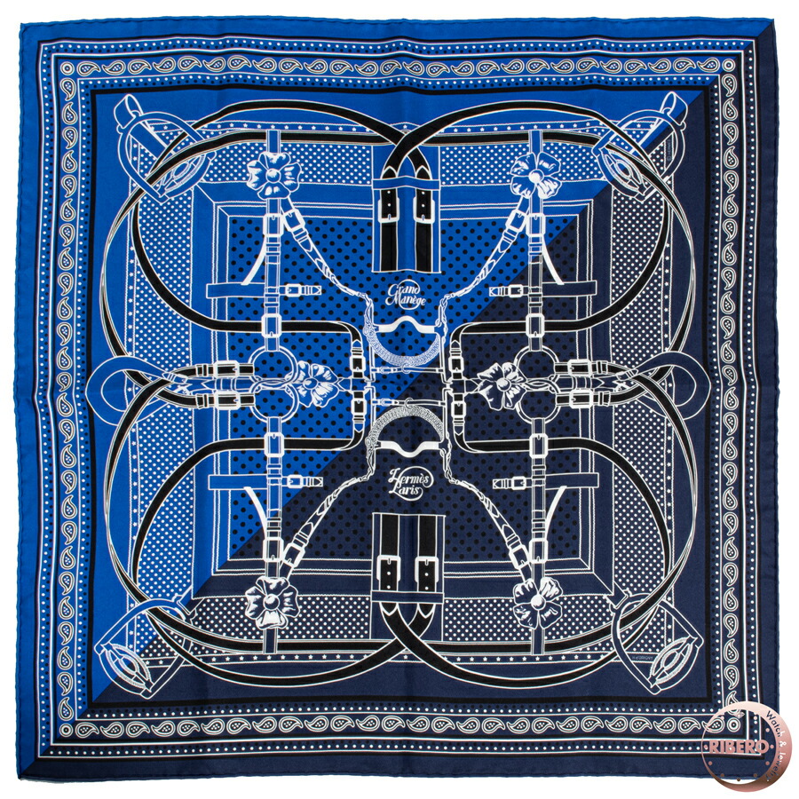 エルメスツイリー　GRAND MANEGE 大調教術 エルメス ツイリー GRAND MANEGE 大調教術 スカーフ
