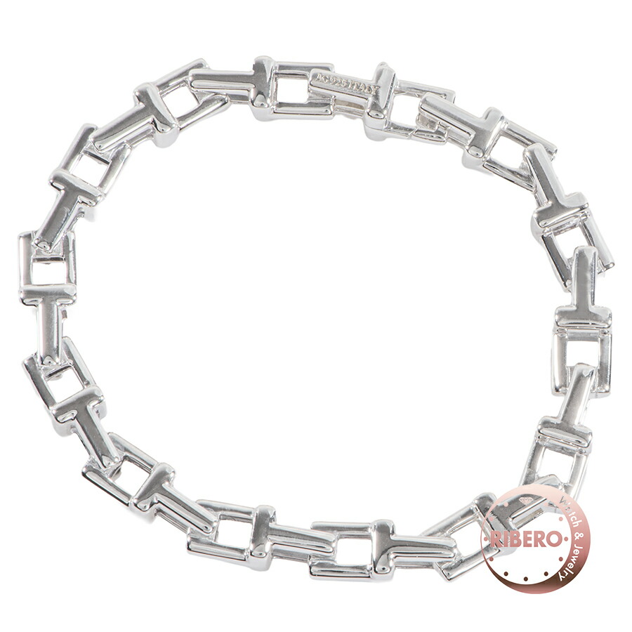 【Tiffany&Co.】 パドロックウォッチトップ+ドーナツチェーンブレス Tiffany & Co. - Tiffany ドーナツ チェーン ブレスレットの通販
