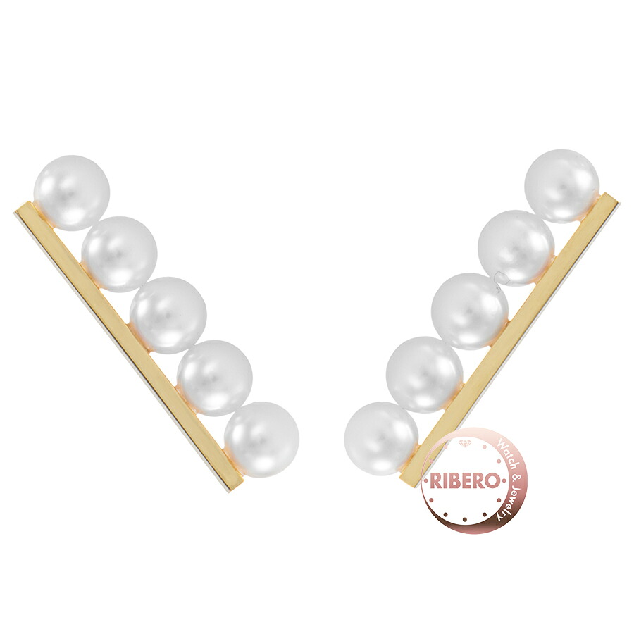 楽天市場】タサキ バランス プラス パール 真珠 ピアス K18ピンク