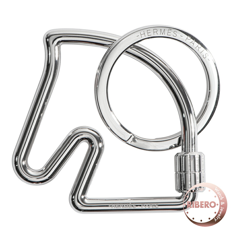 楽天市場】HERMES エルメス キーリング Cheval Artificier key