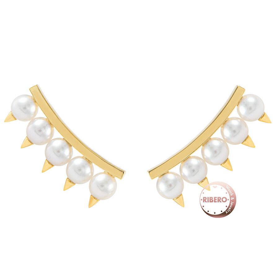 楽天市場】タサキ TASAKI デインジャー ホーン ピアス E-3658 YG