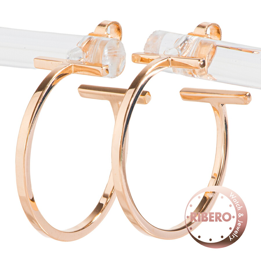 楽天市場】ティファニー Tiffany & Co. ピアス ツイスト フープ K18YG