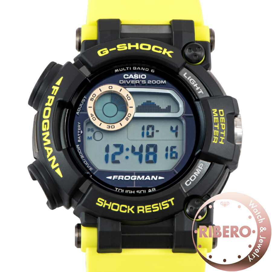 楽天市場】カシオ G-SHOCK フロッグマン 海上保安制度創設70周年 GWF