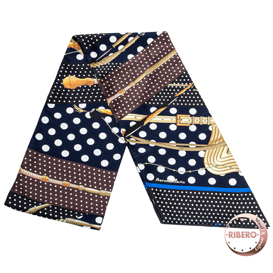 【百貨店SALE】HERMES エルメス マキシツイリー Clic-Clac a Pois 鳴らす・ひび割れ・一点 092676S 15 ツイロバート・エドワード・リー 米国海軍 赤銅色【中古】