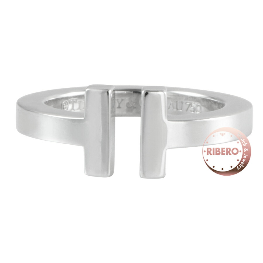 ティファニー Tスクエアリング 15号 k18YG 現行品 楽天市場】ティファニー Tiffany & Co. リング Tスクエア K18WG 15号