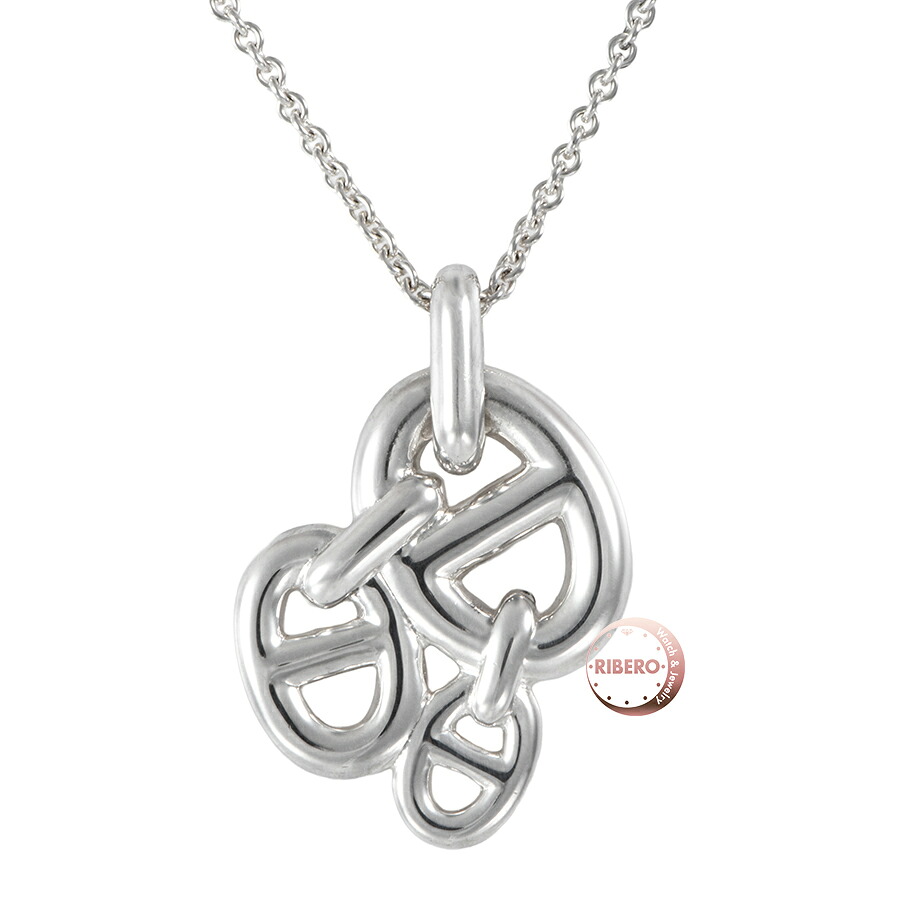HERMES エルメス アンシェネ ネックレス H109503B 00 ペンダント シルバー925 シルバー【中古】｜RIBERO店 75,240円