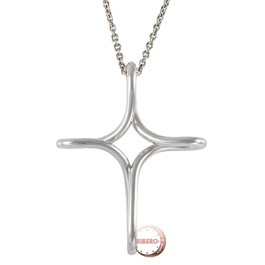 TIFFANY プラチナ Pt950 ネックレス オープンクロス 楽天市場】ティファニー インフィニティクロス ネックレス プラチナ