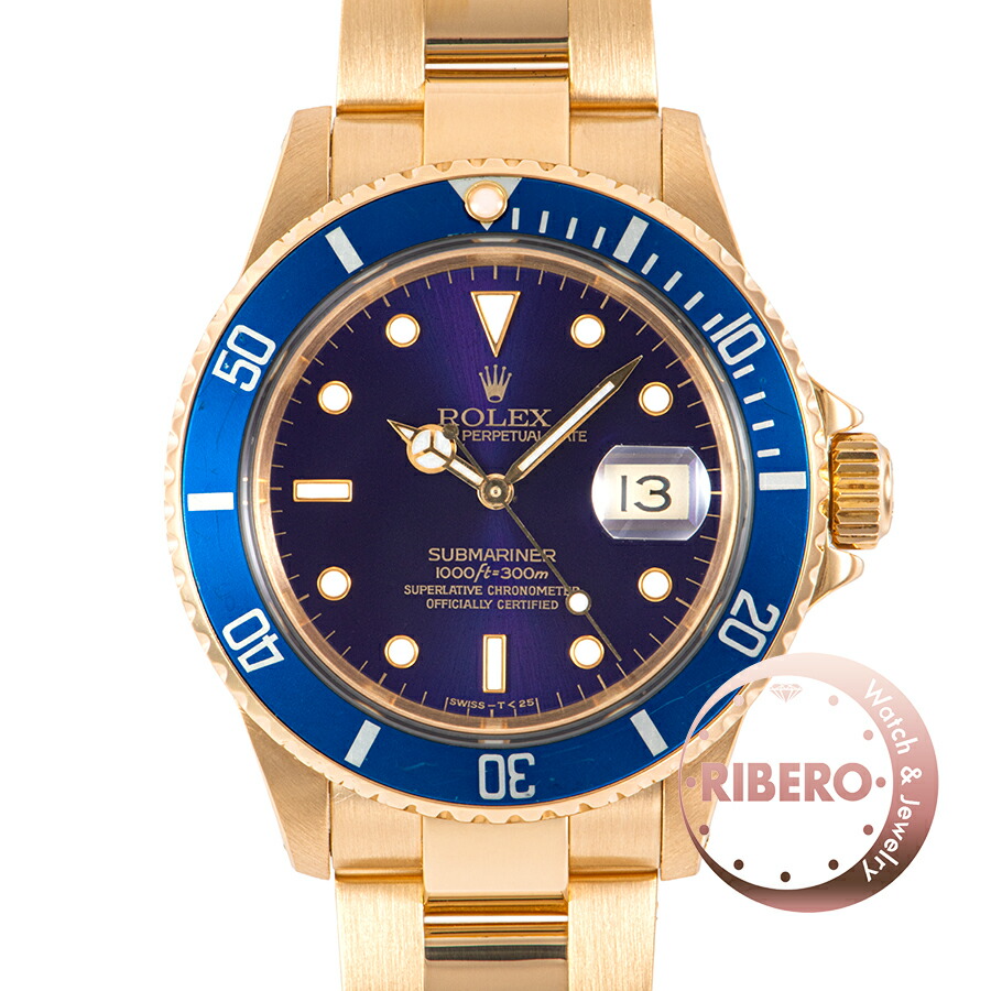 楽天市場】ROLEX ロレックス サブマリーナ 16618 K18YG イエロー