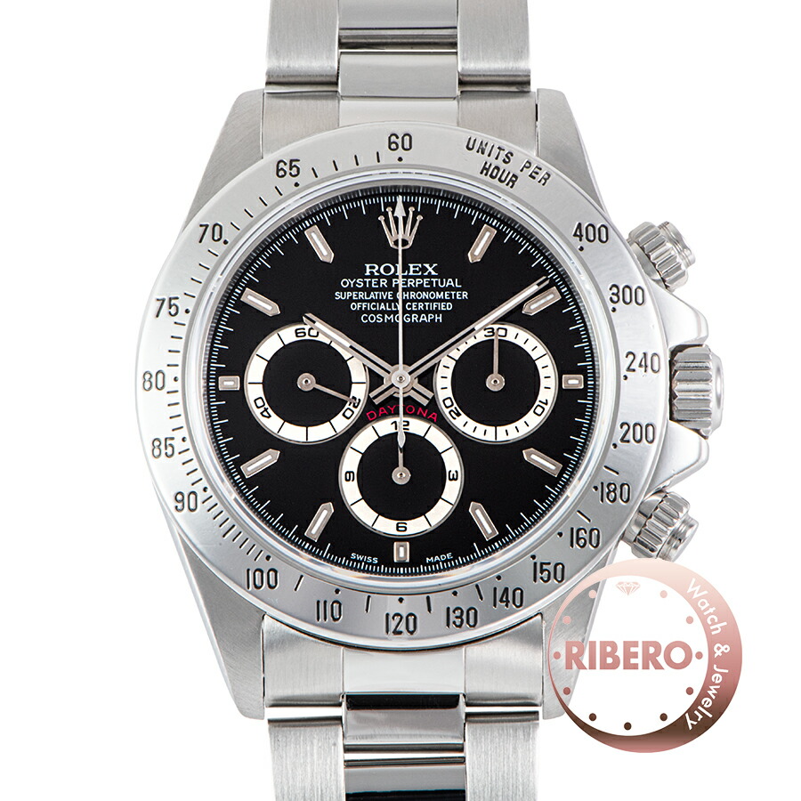 楽天市場】ロレックス（ROLEX）デイトナ 16520 ブラック文字盤 〔1998