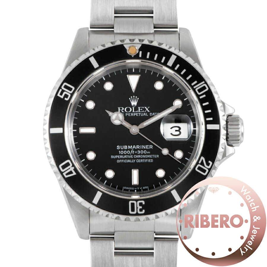 ROLEX ロレックス サブマリーナデイト 16610 X番 「Tip dot second」 Tritium【中古】
